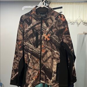 Mt Dew Camo Jacket with Black Sleeves